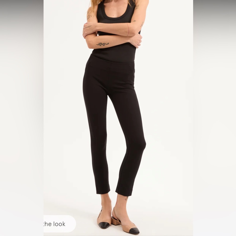 Veronica beard zip back scuba pant